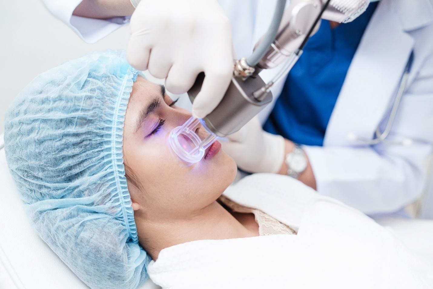 rejuvenation laser treatment improves skin texture, tone and radiance.